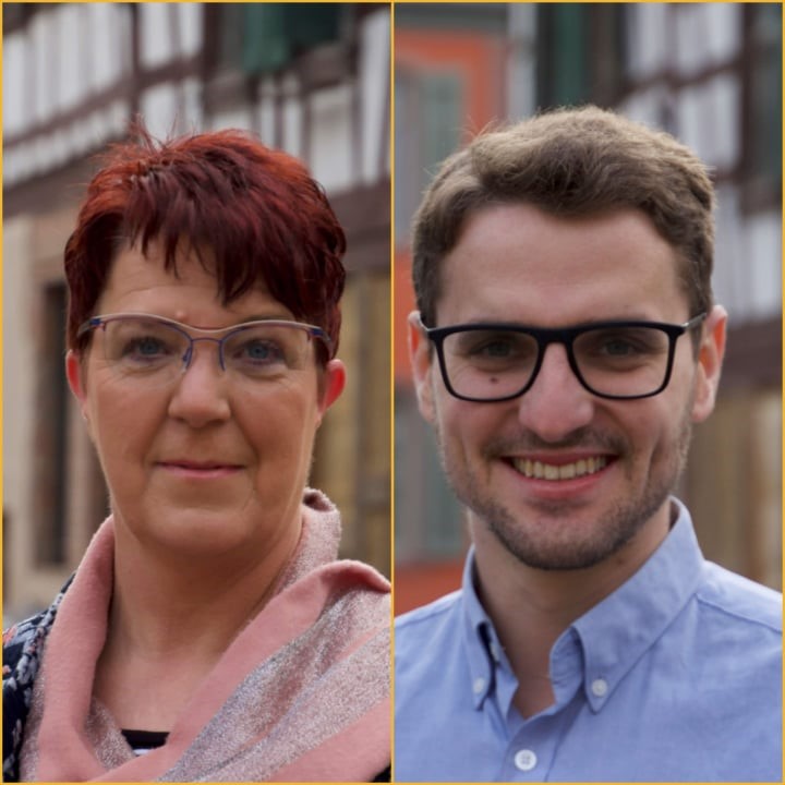 Ingrid Reitzammer (links) bleibt Fraktionsvorsitzende, Yannick Schwander (rechts) soll wieder Ortsvorsteher werden.